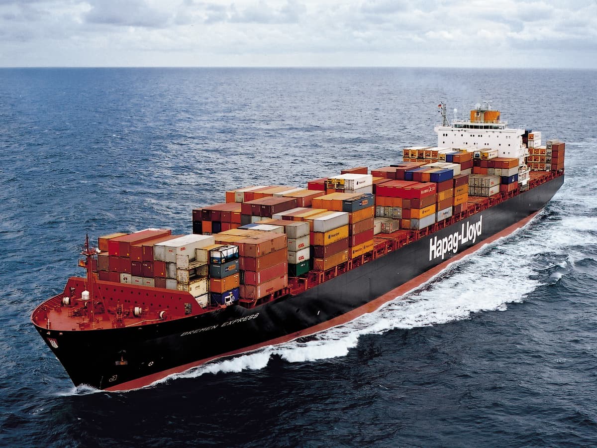 الشحن البحري